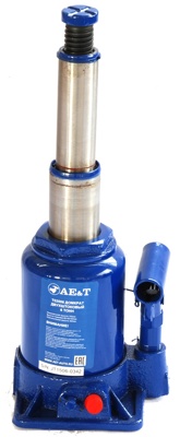 AE&T Домкрат бутылочный двухштоковый 6т AE&T T02006
