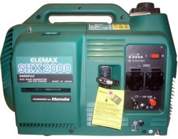 SHX2000-R, двигатель Honda Бензиновые электрогенераторы ELEMAX (Серия SH), Япония - фото
