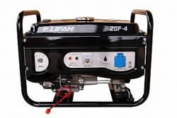 LIFAN 2500E (2GF-4, 220В, 2/2,2 кВт, 4-х тактный, бензиновый, одноцилиндровый, с воздушным  охлаждением, 6,5 л.с., объем 196см?, Ручной/электрический стартер, 45 кг) - фото