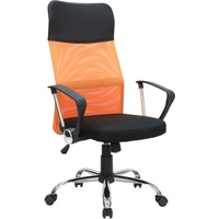 Кресло офисное Mio Tesoro Монте AF-C9767 (черный/оранжевый) - фото