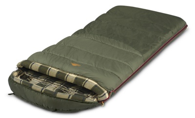 Мешок спальный Alexika CANADA plus одеяло, оливковый, правый, 9266.01071