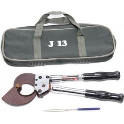 Forsage F-D13J Кабелерез ручной с телескопическими ручками(сталь/трос 150мм2; медь/аллюминий 720мм2 )в сумке - фото