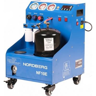 NORDBERG УСТАНОВКА NF10E полуавтомат для заправки автомобильных кондиционеров NORDBERG NF10E